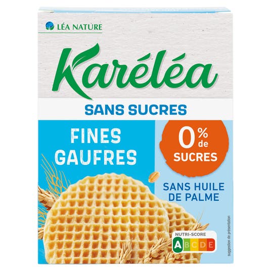 eau thermale jonzac Fines gaufres sans sucres