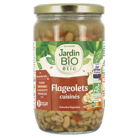 Eau Thermale Jonzac Flageolets Cuisinés - Bio