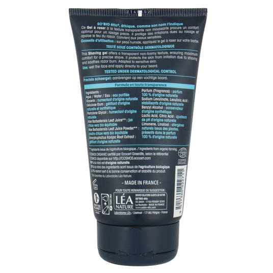 Eau Thermale Jonzac Gel à Raser Précision