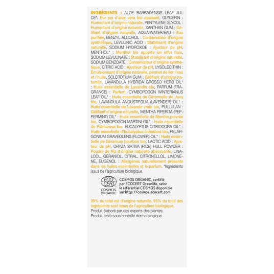 Eau Thermale Jonzac Gel Crème Apaisant Piqûres Bio