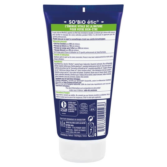 Eau Thermale Jonzac Gel Cryo Récupération Sport