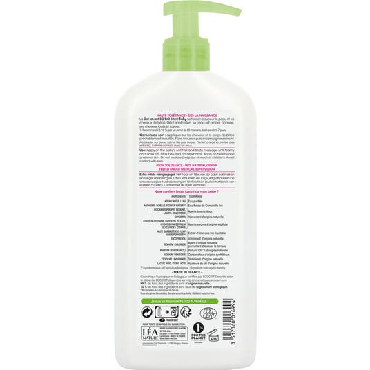 Eau Thermale Jonzac Gel Lavant Très Doux