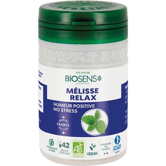 eau thermale jonzac Gélule végétale mélisse relax