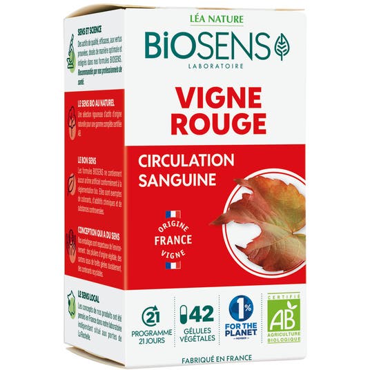 Eau Thermale Jonzac Gélule Végétale Vigne Rouge