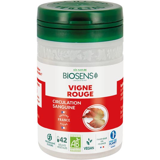 eau thermale jonzac Gélule végétale vigne rouge