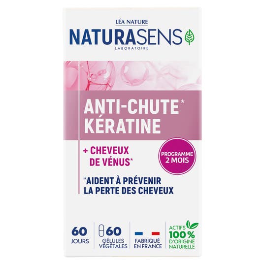 eau thermale jonzac Gélules kératine anti-chute