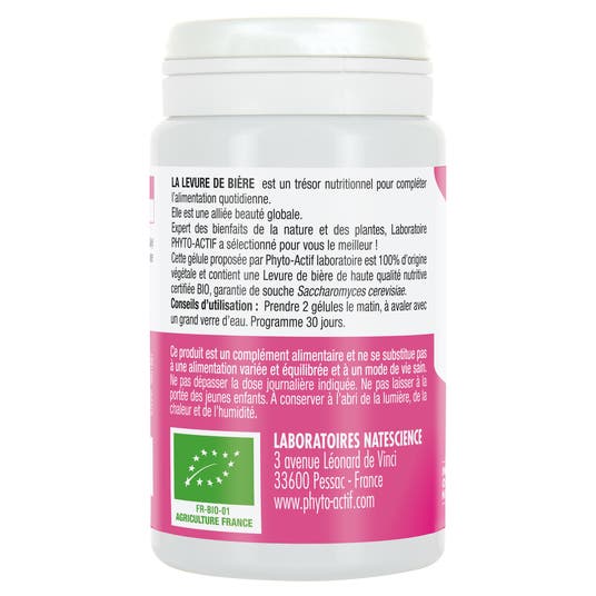 Eau Thermale Jonzac Gélules Levure De Bière Bio