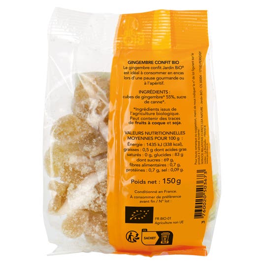 Eau Thermale Jonzac Gingembre Confit - Bio