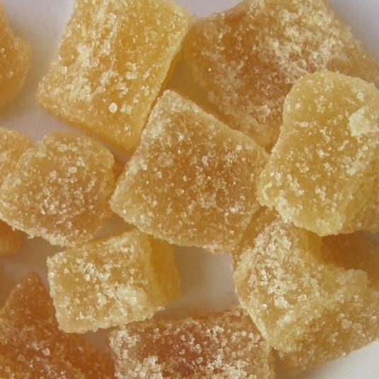 eau thermale jonzac Gingembre confit en cubes bio