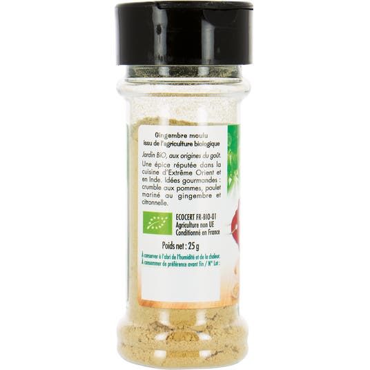 Eau Thermale Jonzac Gingembre Moulu - Bio