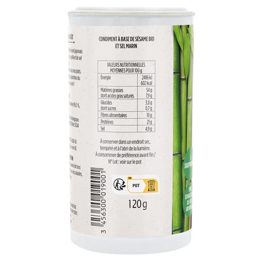 Eau Thermale Jonzac Gomasio Bio