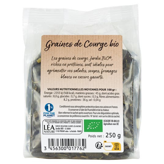 Eau Thermale Jonzac Graines De Courge 250g - Bio