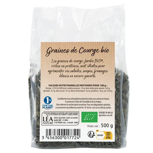 Eau Thermale Jonzac Graines De Courge 500g - Bio