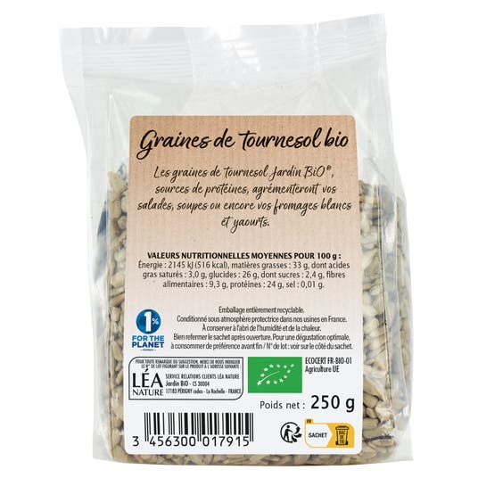 Eau Thermale Jonzac Graines De Tournesol Bio