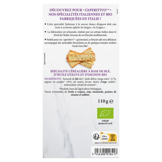 Eau Thermale Jonzac Grissini Lingue Oignon