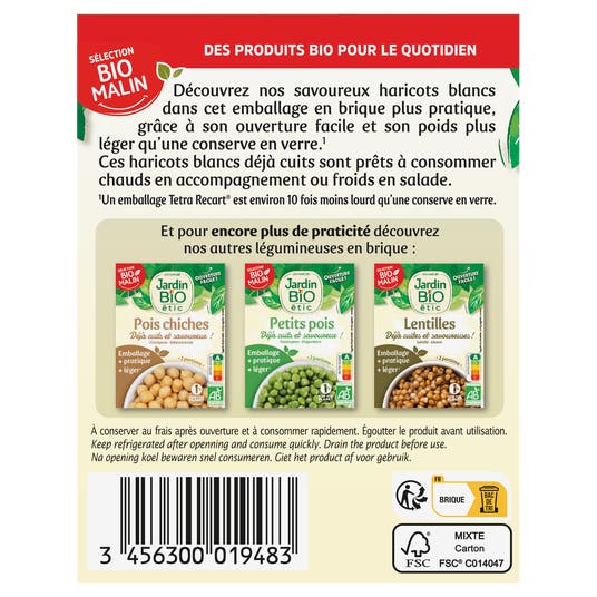 Eau Thermale Jonzac Haricots Blancs En Brique