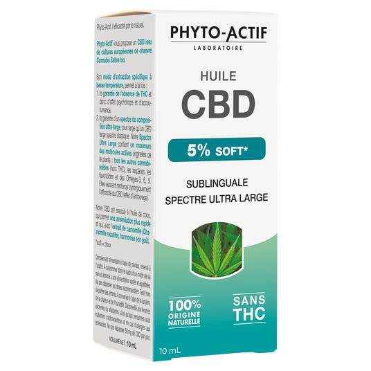 Eau Thermale Jonzac Huile CBD 5%