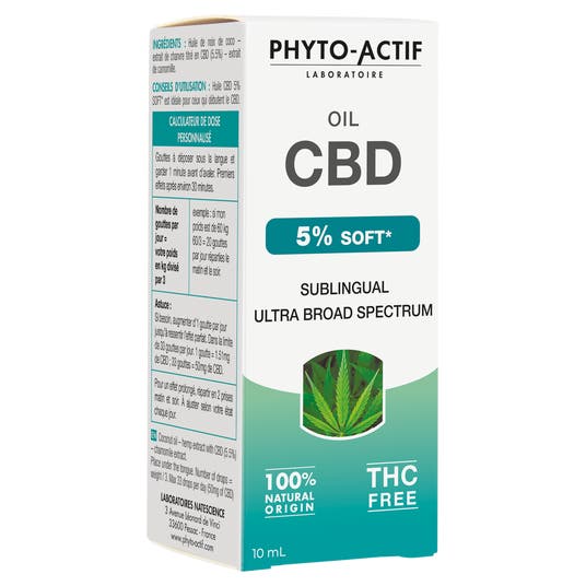 Eau Thermale Jonzac Huile CBD 5%