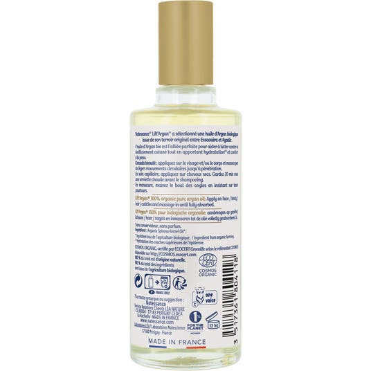 Eau Thermale Jonzac Huile D'argan Bio - 100% Pure