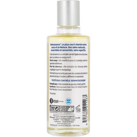 Eau Thermale Jonzac Huile De Karité 100ml