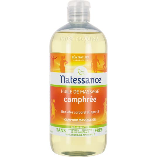 eau thermale jonzac Huile de massage camphrée