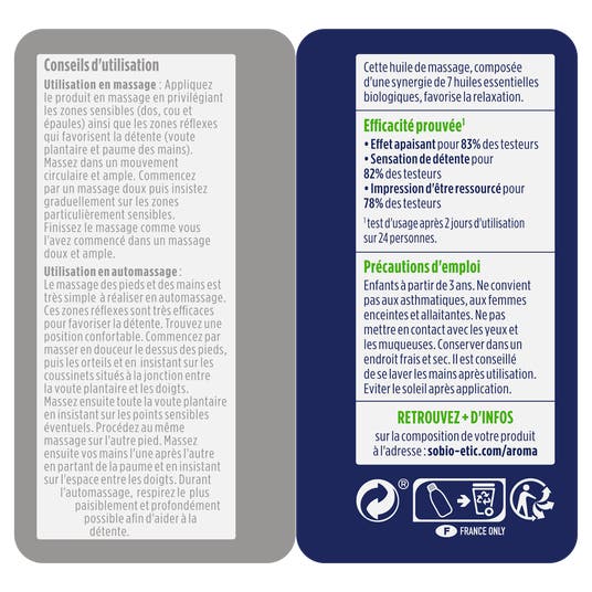 Eau Thermale Jonzac Huile De Massage Relaxation