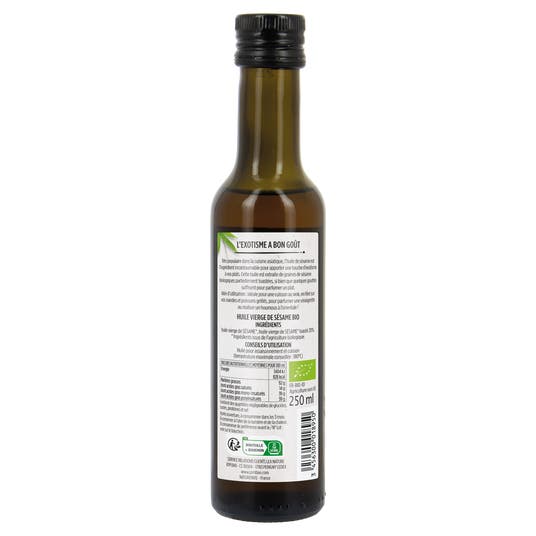 Eau Thermale Jonzac Huile De Sésame Toasté Bio