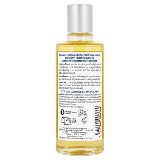 Eau Thermale Jonzac Huile Sèche Monoï - 100ml