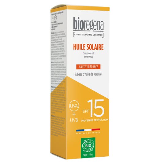 Eau Thermale Jonzac Huile Solaire SPF15