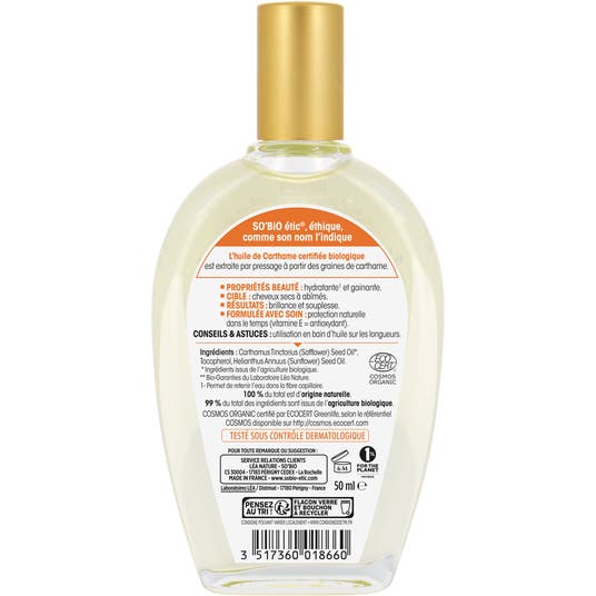 Eau Thermale Jonzac Huile Végétale Carthame