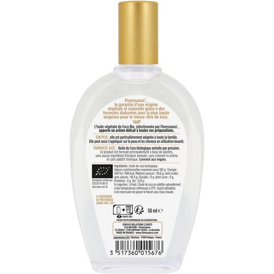 Eau Thermale Jonzac Huile Végétale Coco Bio