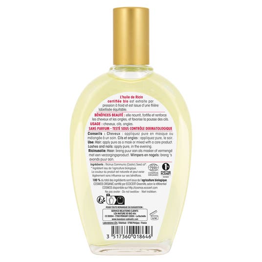 Eau Thermale Jonzac Huile Végétale Ricin