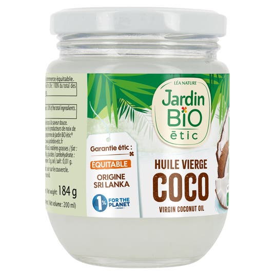 Eau Thermale Jonzac Huile Vierge Bio De Coco - 200ml