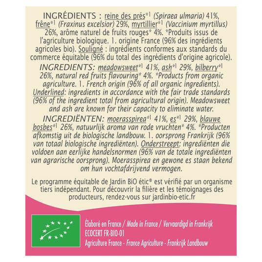 Eau Thermale Jonzac Infusion Aide Minceur - Bio