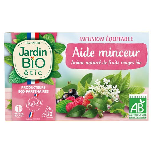eau thermale jonzac Infusion Aide minceur - bio