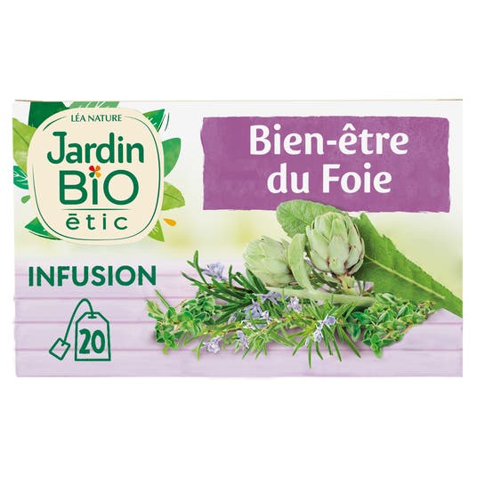 Eau Thermale Jonzac Infusion Bien-Etre Du Foie - Bio