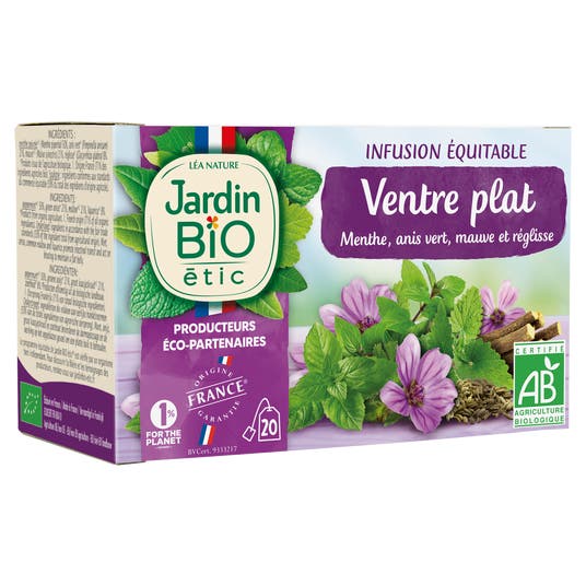 Eau Thermale Jonzac Infusion Bio Ventre Plat