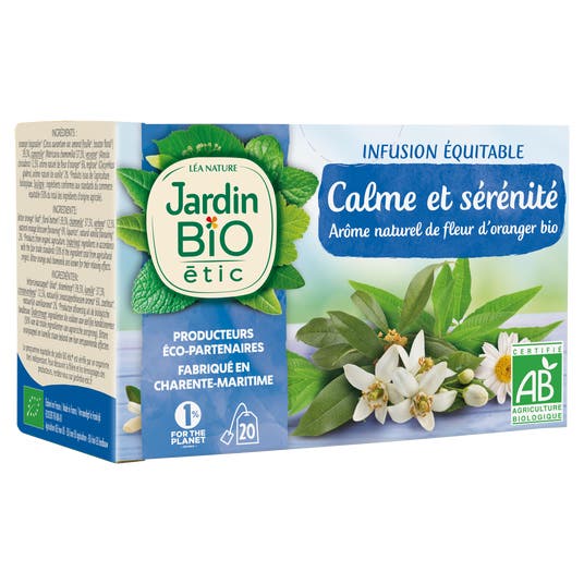 Eau Thermale Jonzac Infusion Calme Et Sérénité - Bio