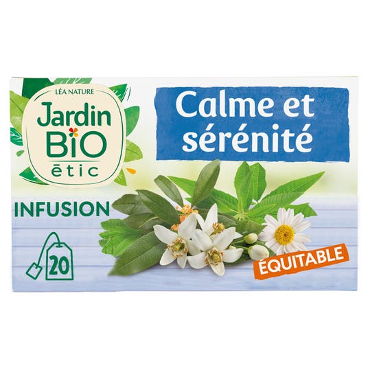 eau thermale jonzac Infusion Calme et Sérénité - bio