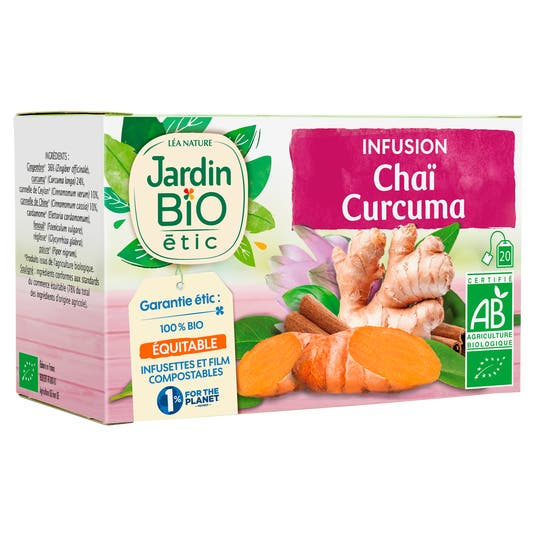 Eau Thermale Jonzac Infusion Chaï Curcuma - Bio