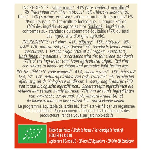 Eau Thermale Jonzac Infusion Circulation - Bio