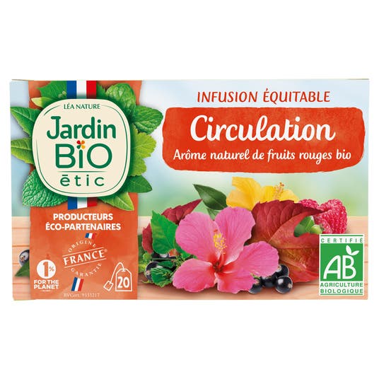 eau thermale jonzac Infusion Circulation - bio