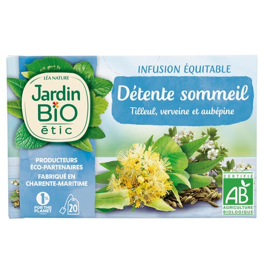 Eau Thermale Jonzac Infusion Détente Sommeil - Bio