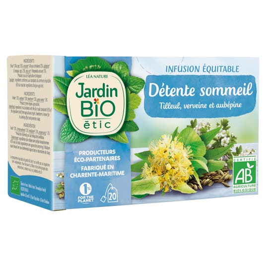 Eau Thermale Jonzac Infusion Détente Sommeil - Bio