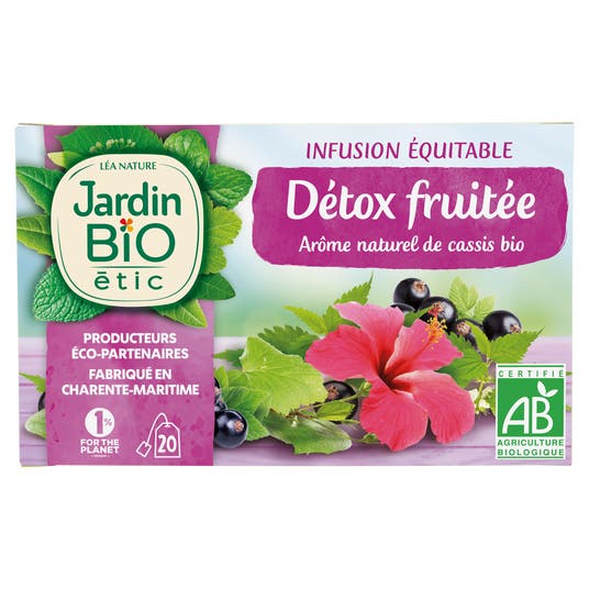 Eau Thermale Jonzac Infusion Détox Fruitée - Bio