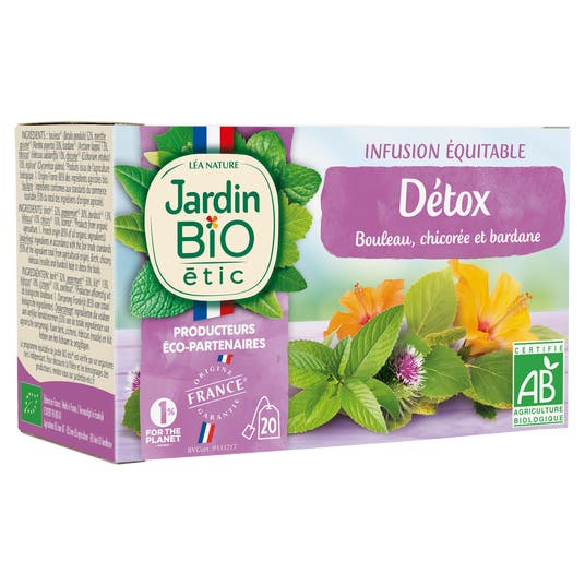 Eau Thermale Jonzac Infusion équitable Détox - Bio