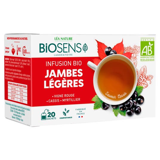 Eau Thermale Jonzac Infusion Jambes Légères - Bio