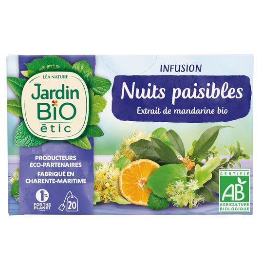 Eau Thermale Jonzac Infusion Nuits Paisibles - Bio