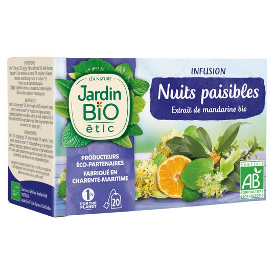 Eau Thermale Jonzac Infusion Nuits Paisibles - Bio