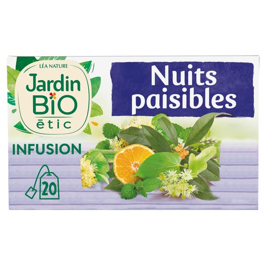 eau thermale jonzac Infusion Nuits Paisibles - bio